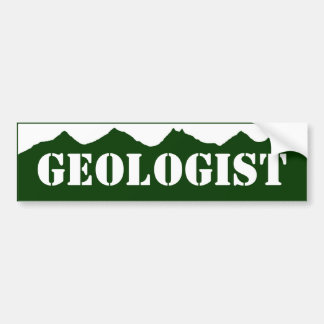 Voiture Autocollant de géologue du Colorado