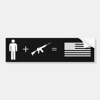 Voiture Autocollant de la liberté AR15