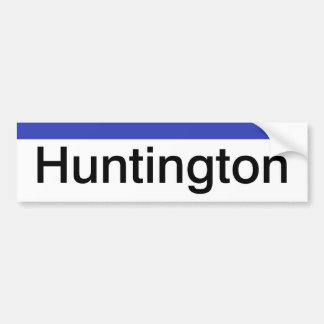 Voiture Autocollant de LIRR Huntington