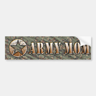 Voiture Autocollant de maman d'armée