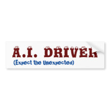 Autocollant de pare-chocs AI