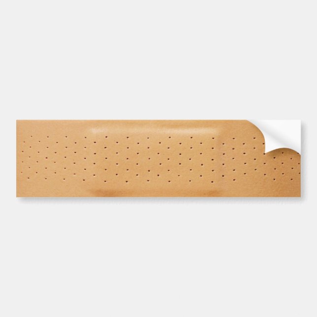 Voiture Autocollant de pare-chocs Bandaid (Devant)