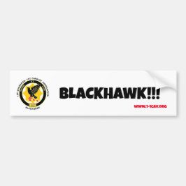 Voiture Autocollant de pare-chocs Blackhawk