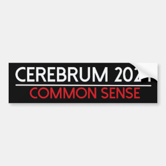 Voiture autocollant de pare-chocs cerebrum 2024