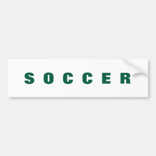 Voiture Autocollant de pare-chocs de football