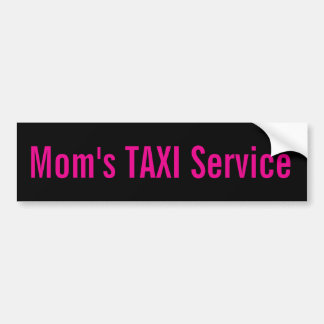 Voiture Autocollant de pare-chocs du service de TAXI de Ma
