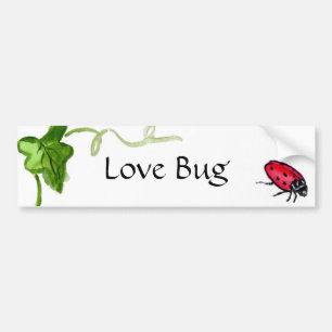 Voiture Autocollant de pare-chocs Lady Bug