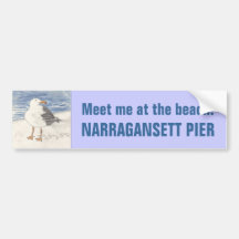 Autocollant de pare-chocs NARRAGANSETT