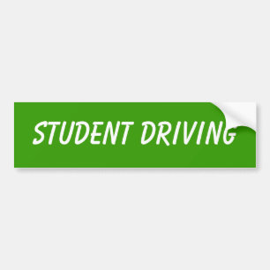 Voiture autocollant de pare-chocs pour nouveau conducteur