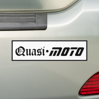 Voiture Autocollant de pare-chocs QuasiMOTO