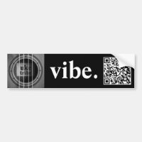 Autocollant de pare-chocs Uke Tribe Vibe