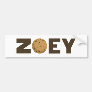 Voiture autocollant de pare-chocs Zoey