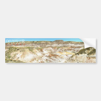 Voiture Autocollant de paysage de Drumheller Alberta