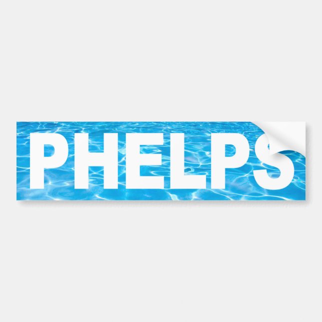 Voiture Autocollant de Phelps (Devant)