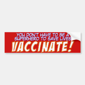 Voiture Autocollant de Pro-Vaccin - vaccins - Pro-VAX