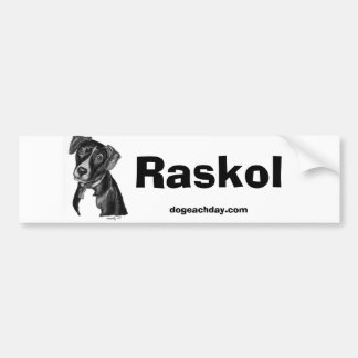 Voiture autocollant de raskol
