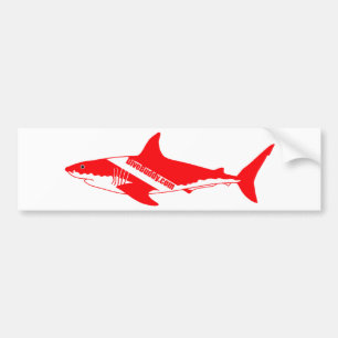 Voiture autocollant de requin de DiveBuddy.com