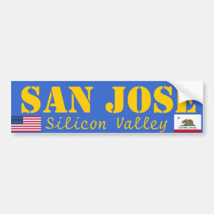 Voiture Autocollant de San Jose Silicon Valley