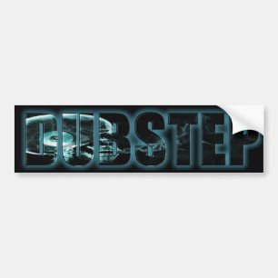 Voiture Autocollant de tabagisme de DubStep de crâne