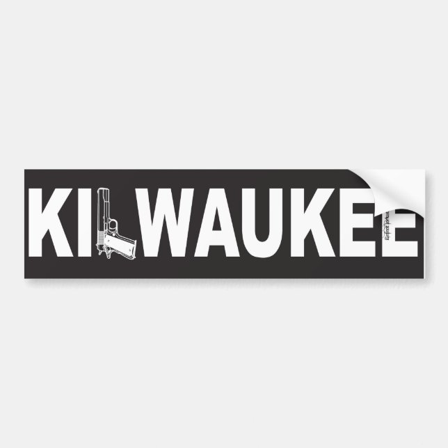 Voiture Autocollant d'industries de Kilwaukee Elefent (Devant)