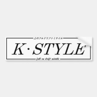 Voiture Autocollant intérieur de butoir de style de K