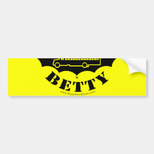 Voiture Autocollant noir 2of2 de Betty