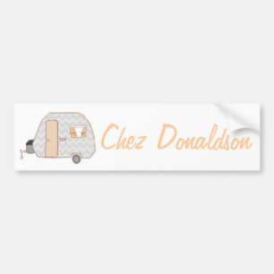 Voiture Autocollant pare-chocs du propriétaire de la carav