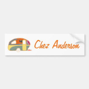 Voiture Autocollant pare-chocs du propriétaire de la carav