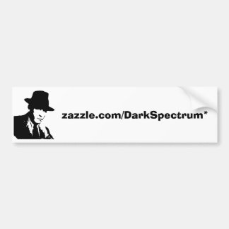 Voiture Autocollant "zazzle.com/DarkSpectrum* " de logo