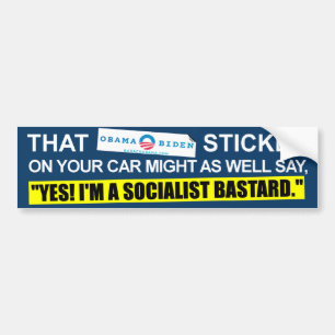 Voiture Ces Obama - autocollant de Biden - anti Obama