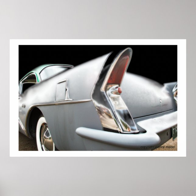 Voiture classique 46 Poster Print (Devant)