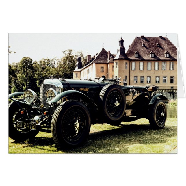 Voiture classique ancienne (Devant horizontal)