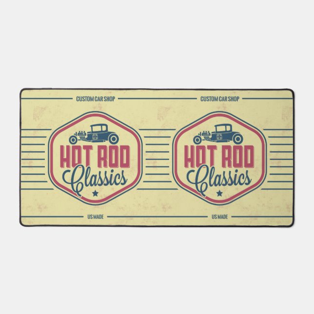 Voiture classique Rétro Étiquette Guy Cave (Recto)