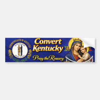 Voiture Convertissez le Kentucky ! Autocollant de pare-cho