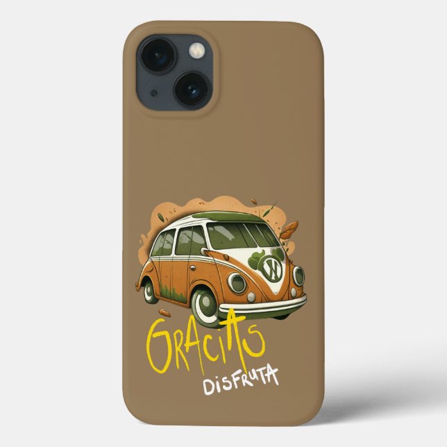 Voiture coque iphone classique (Verso)