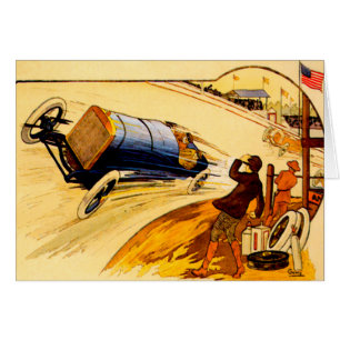 Voiture de course ~ Poster de voiture à moteur Vin