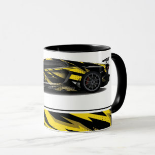 Voiture de sport Café Mug à deux tons