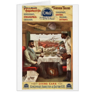 Voiture dinante 1894 de pullman de CH&D