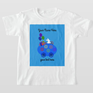 Voiture d'oeuf à cheval Bunny #3 T-shirt