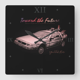 Voiture : Horloge Mur Acrylique