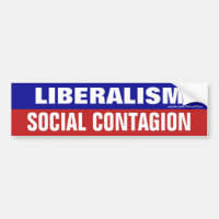 Le libéralisme, c'est un autocollant pare-chocs de