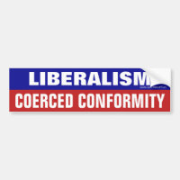 Le libéralisme est un autocollant de conformité co