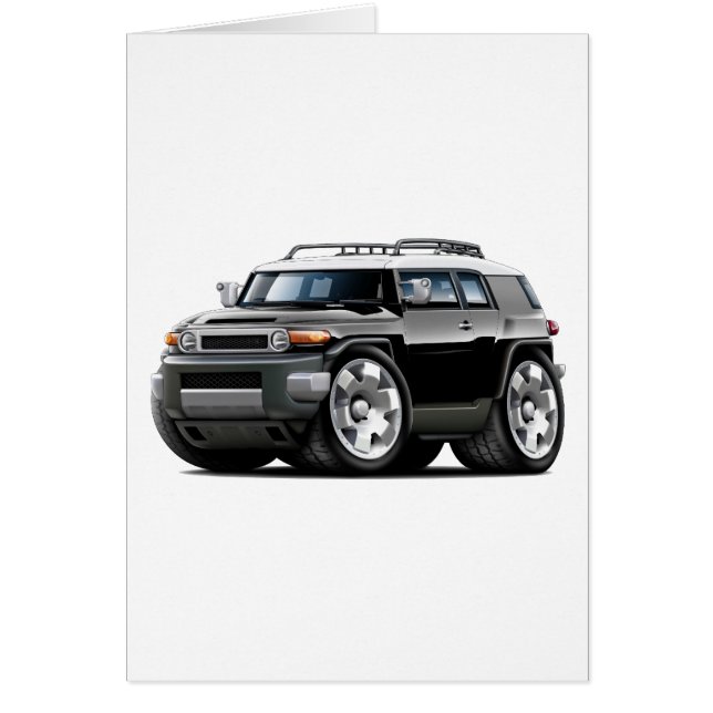 Voiture Noire Fj Cruiser (Devant)