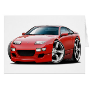 Voiture rouge Nissan 300ZX