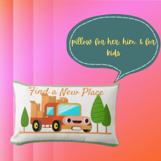 Voiture simple Roue Petit Coussin Lumbar (Créateur téléchargé)