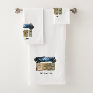 Voiture Vintage Bleue