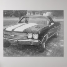 Voitures affiche de voiture noire