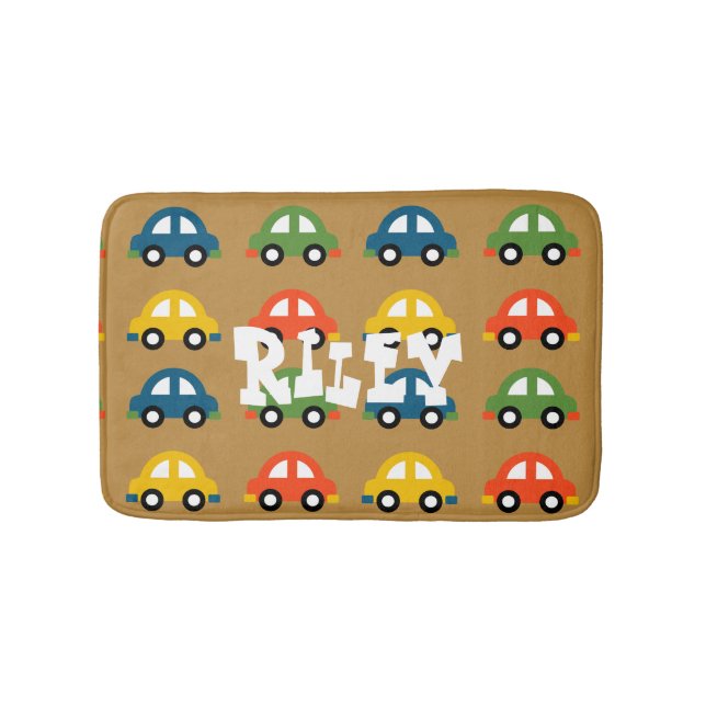 Voitures Brown tapis de salle de bain (Devant)
