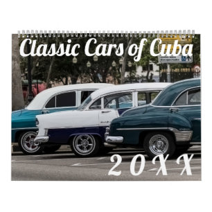 Voitures classiques de Cuba 2 Calendrier