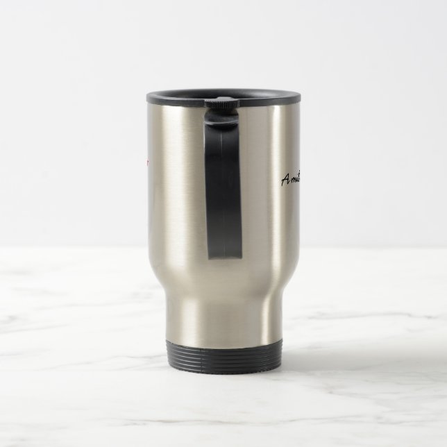 voix unies pour la tasse de café de voyage (Poignée)